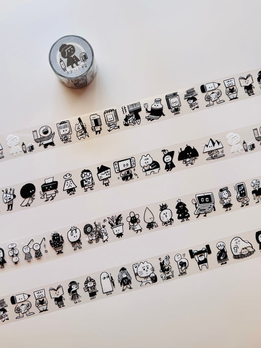 Dayuyoyo - White (Stationery) - PET Tape