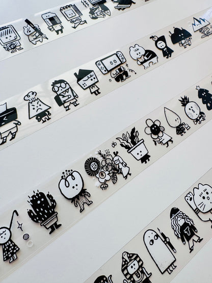 Dayuyoyo - White (Stationery) - PET Tape