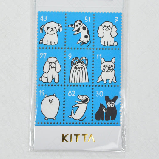 King Jim KITTA Dog Stamp Stickers