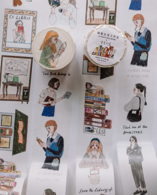 La Dolce Vita - Life In A Bookstore - Washi Tape