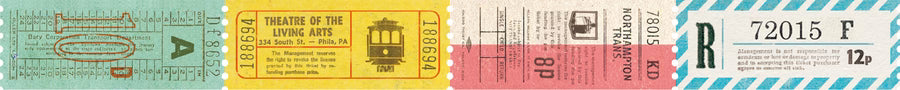 MT - Ticket - Washi Tape