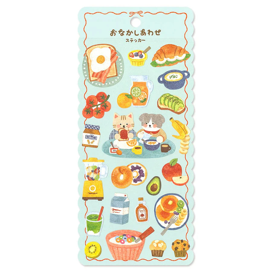 Mind Wave - Happy Tummy / Pakupaku Breakfast - Sticker Sheet