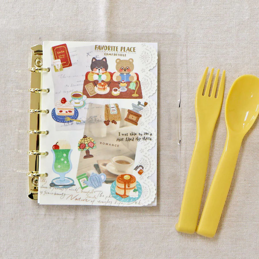 Mind Wave - Happy Tummy / Nostalgic Kissaten - Sticker Sheet