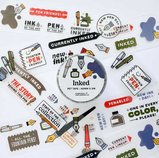 Everyday Explorers Co - Inked - PET Tape