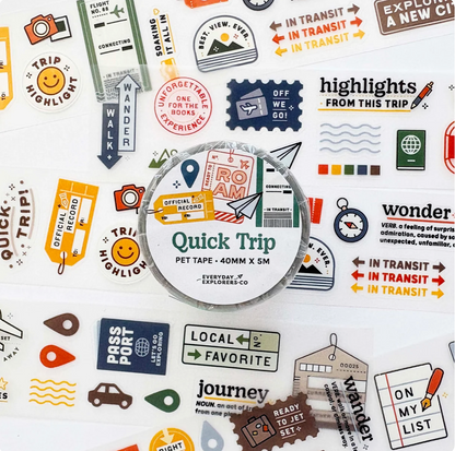 Everyday Explorers Co - Quick Trip - PET Tape