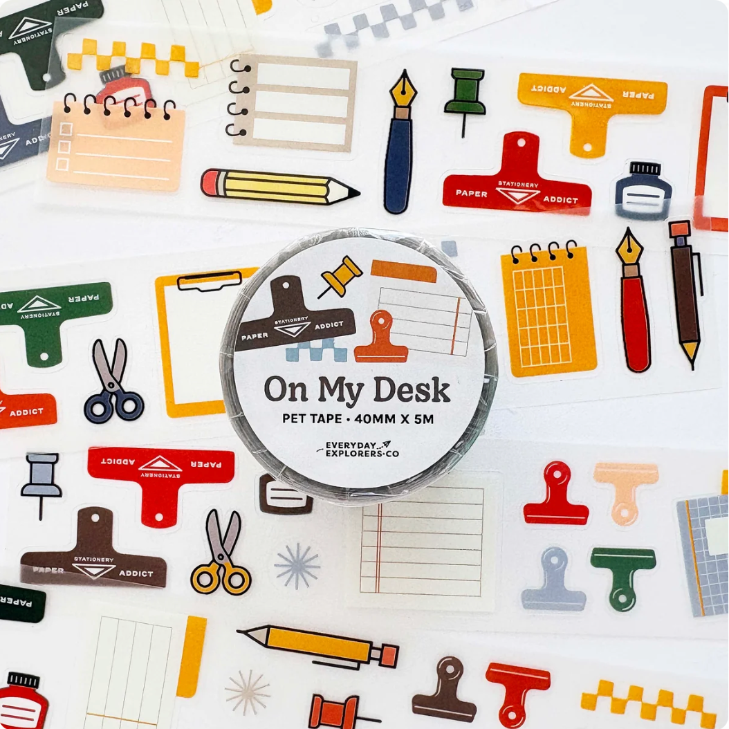 Everyday Explorers Co - On My Desk - PET Tape
