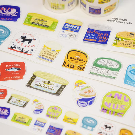 Wanle Studio - Many Cans - Washi Tape