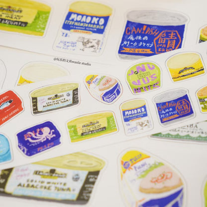 Wanle Studio - Many Cans - Washi Tape