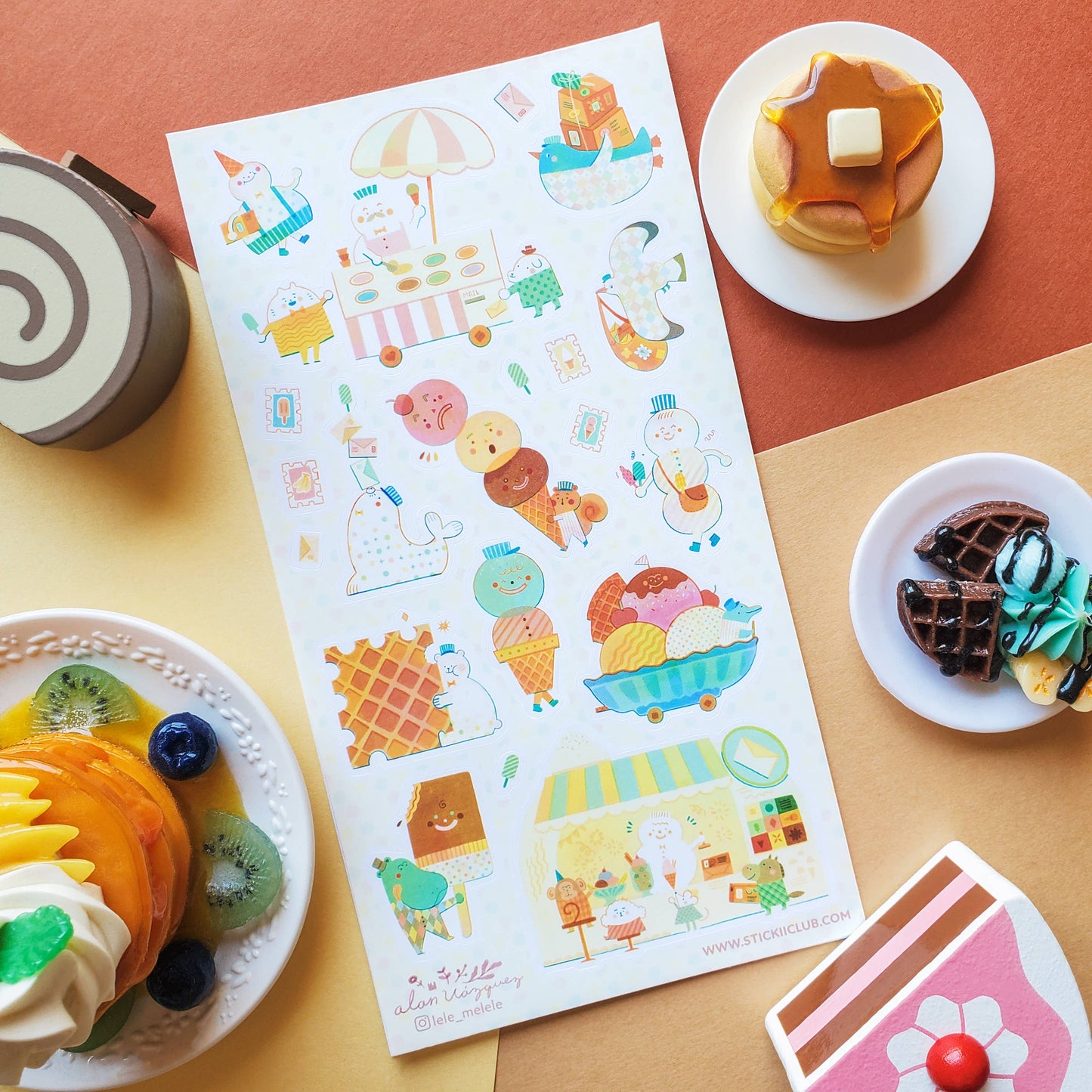 STICKII - The Sweet Post - Sticker Sheet