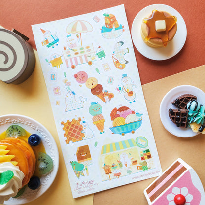 STICKII - The Sweet Post - Sticker Sheet