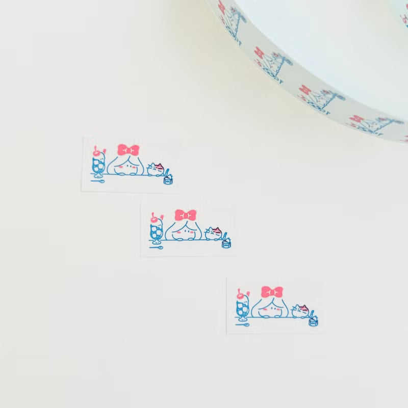 Aika Stationery - Tea Time - Label Stickers