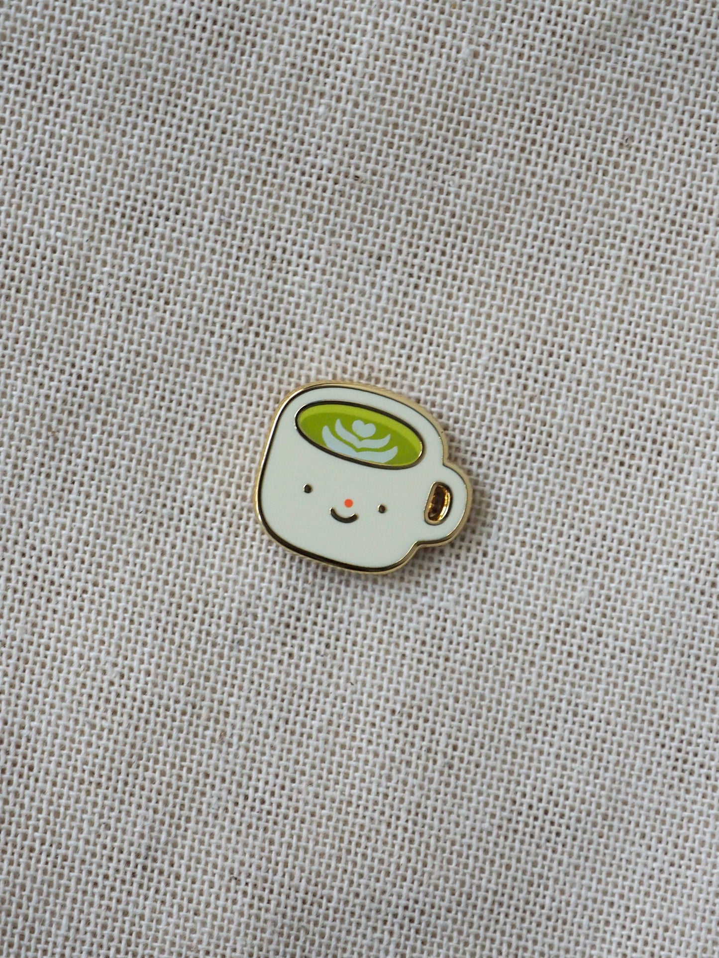 natamori - Matcha Latte - Enamel pin