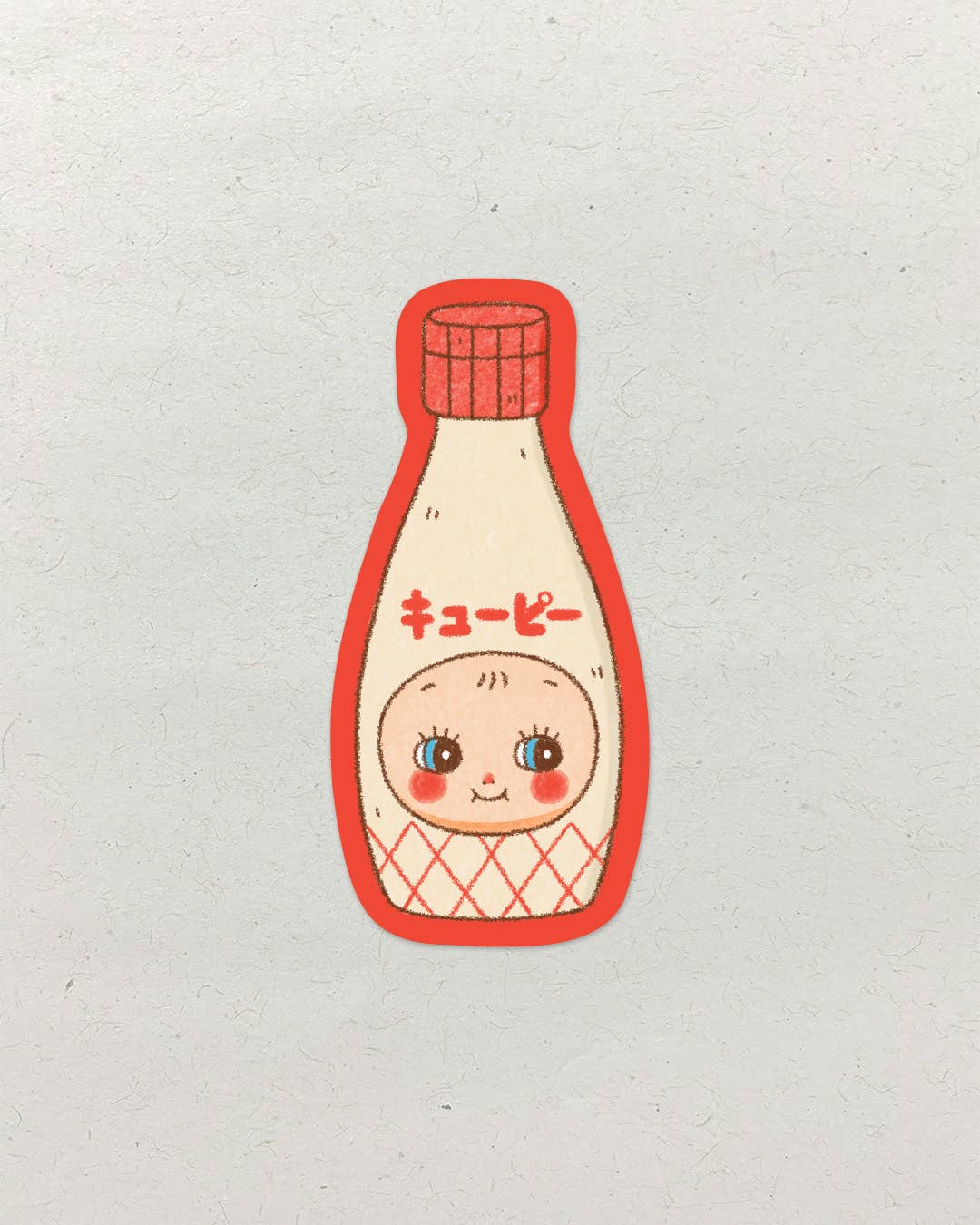 natamori - Kewpie Mayo - Vinyl Sticker