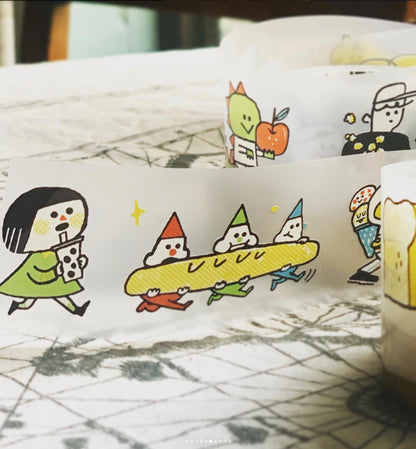 Dayuyoyo - Keep Walking Keep Eating - PET Tape