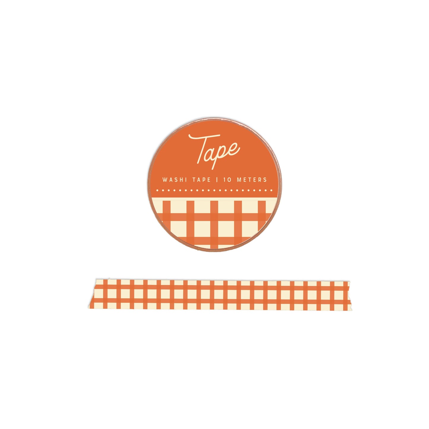 Ruff House Print Shop - Monarch Orange - Washi Tape