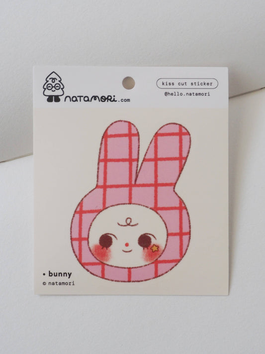 natamori - Bunny - Vinyl Sticker