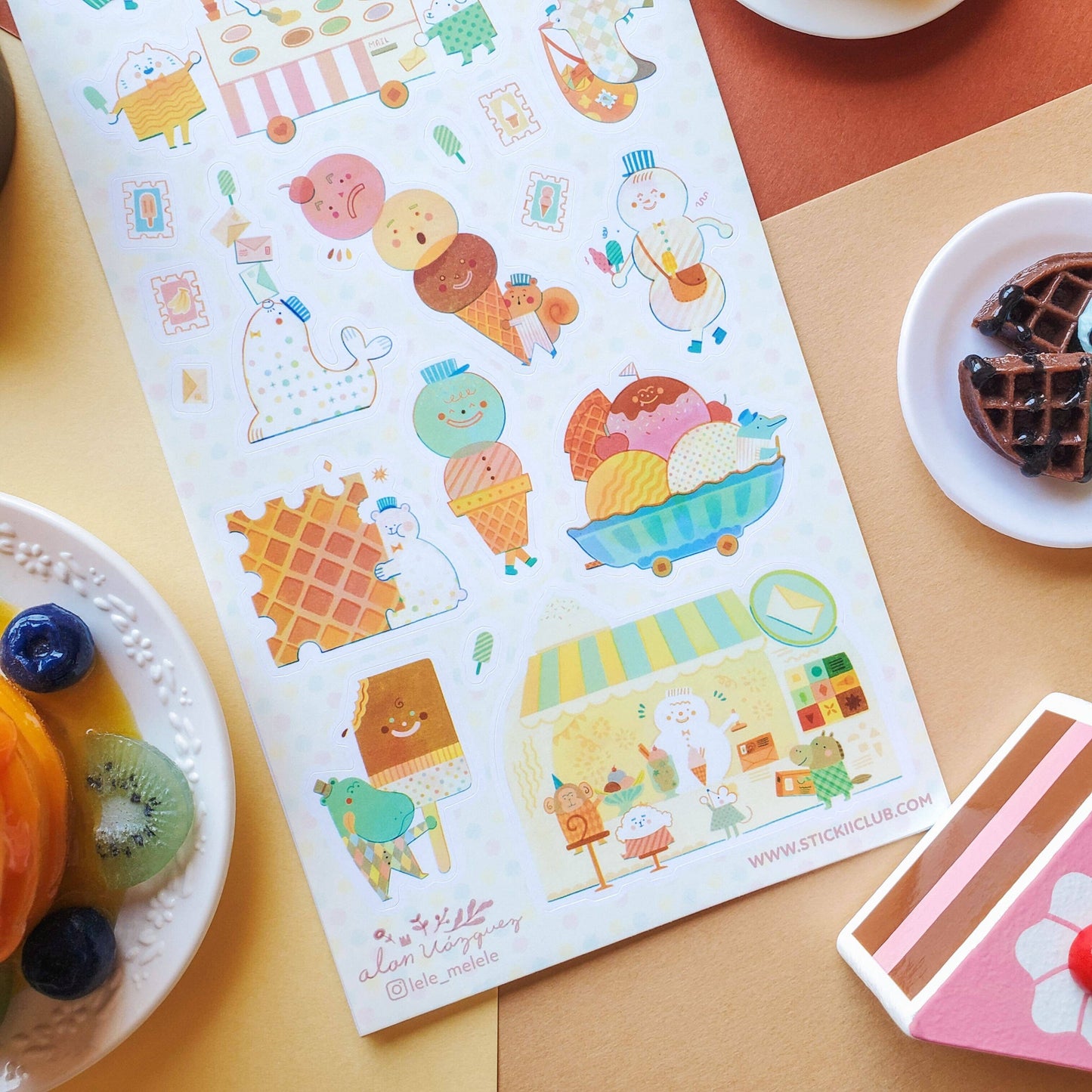 STICKII - The Sweet Post - Sticker Sheet