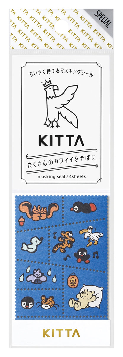 King Jim KITTA Postage Stamp Style