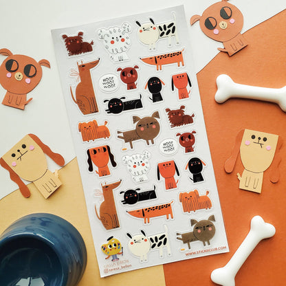 STICKII - Teresa Bellon - Pawfect Pups - Sticker Sheet