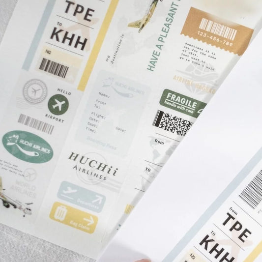 Hello Studio - Huchii Airlines - Washi Tape