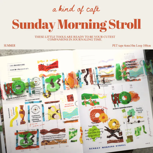 A Kind of Cafe - Sunday Morning Stroll - PET Tape