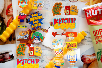 [PRE-ORDER] OURS Studio - Super Awesome Fast Food Club - PET tape