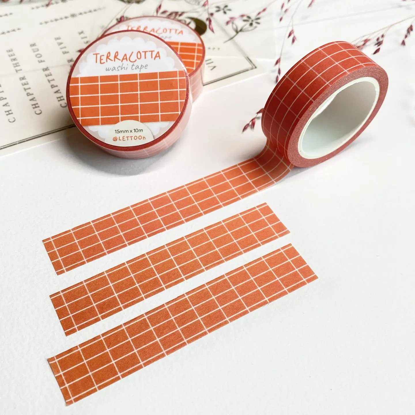 Lettoon Washi Grid Tape