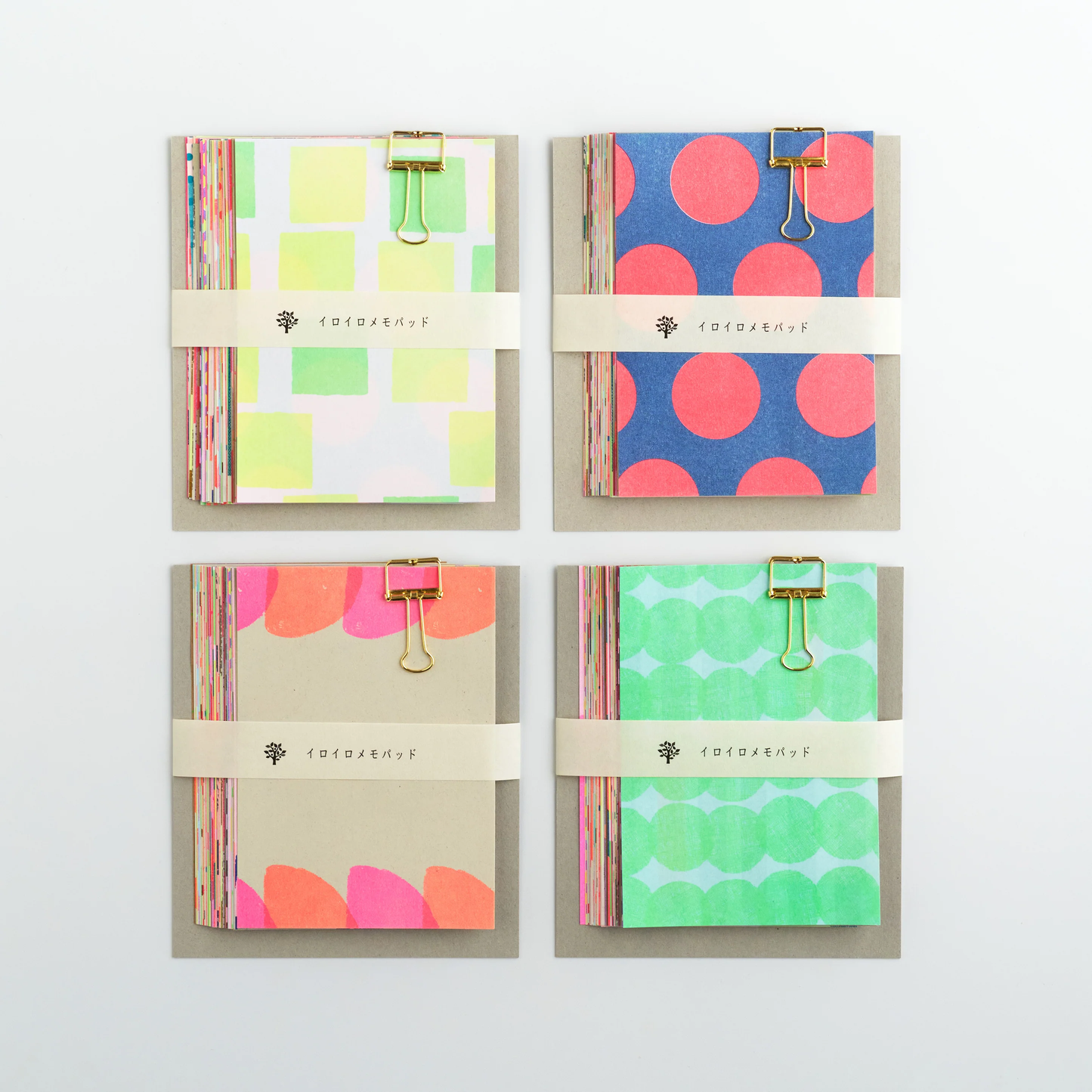 Mizushima IROIRO Memo Pad - Neon
