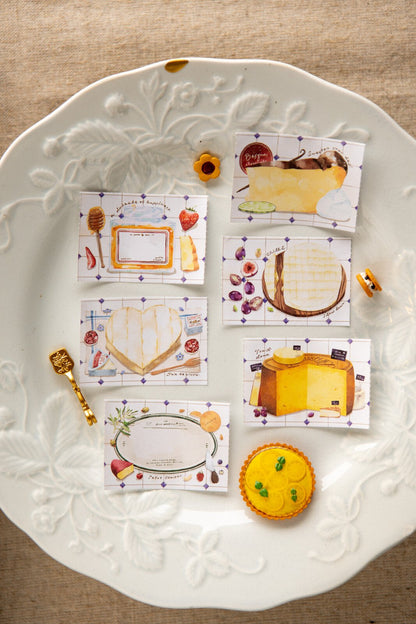 [PRE-ORDER] OURS Studio - Cheese Lover - Sticker Memo Roll