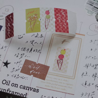 Mr. Eggplants - Joyful Time - Label Stickers