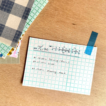 Mizushima IROIRO Memo Pad - Check