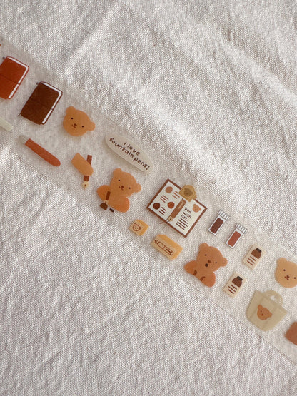 Bloom Paper Studio - I Love Fountain Pens - PET Tape