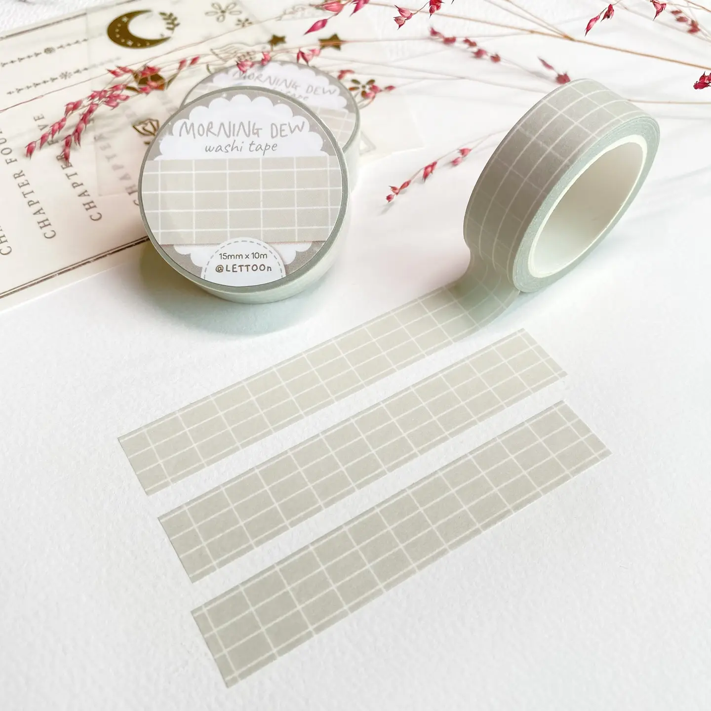 Lettoon Washi Grid Tape