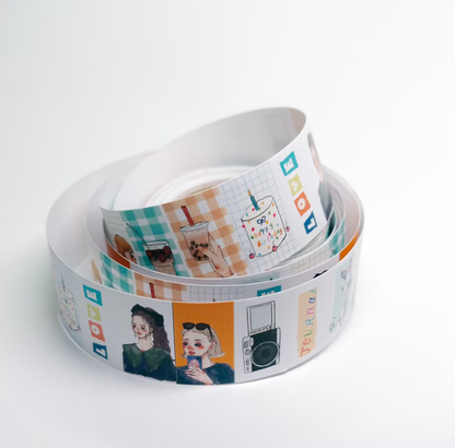 La Dolce Vita - Set Off On A Journey - Label Stickers