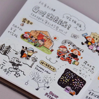 Rin! Studio - Go! - Washi Tape