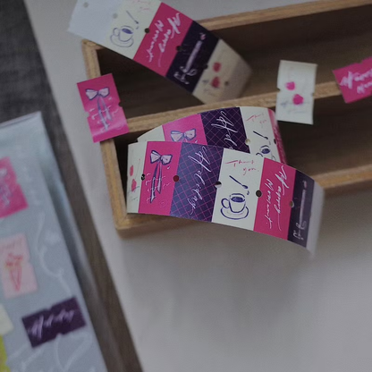 Mr. Eggplants - Happy Moment - Label Stickers