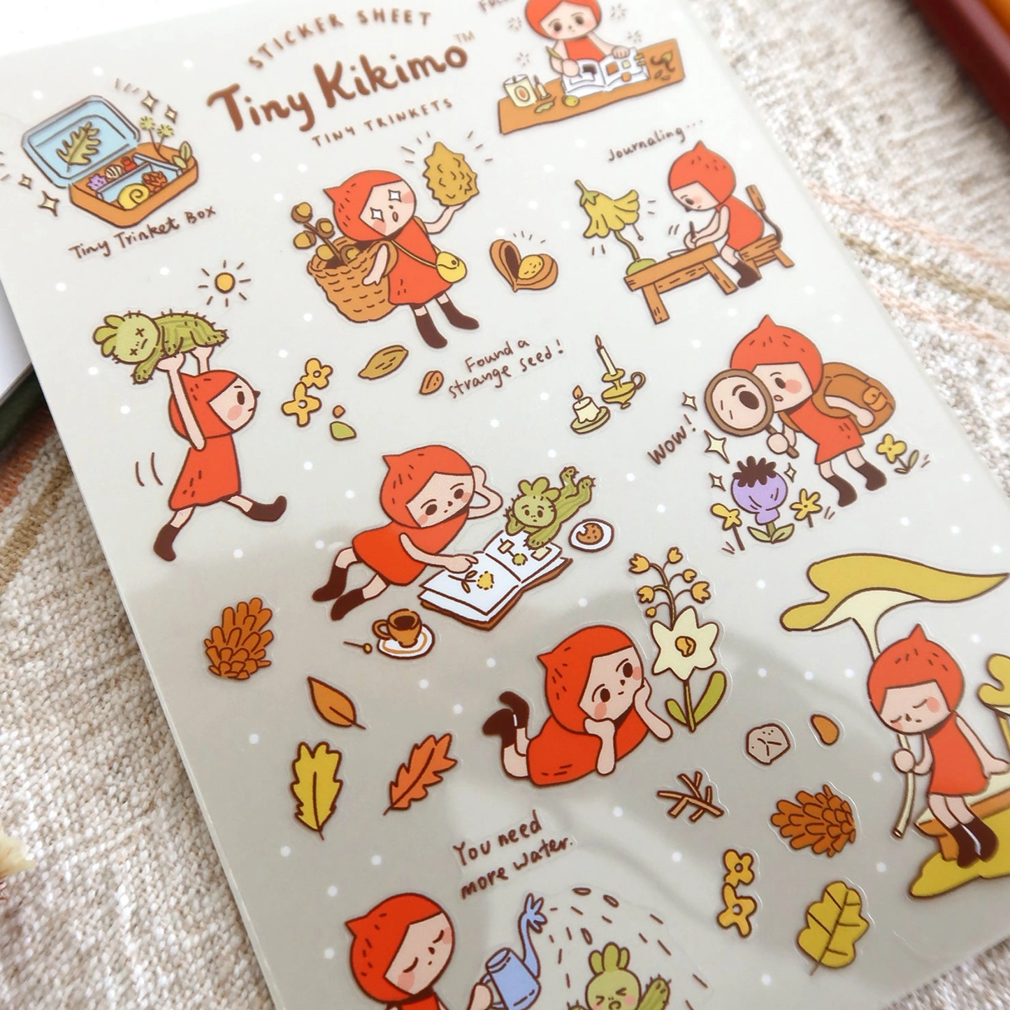 Tiny Kikimo - Tiny Trinkets - Sticker Sheet