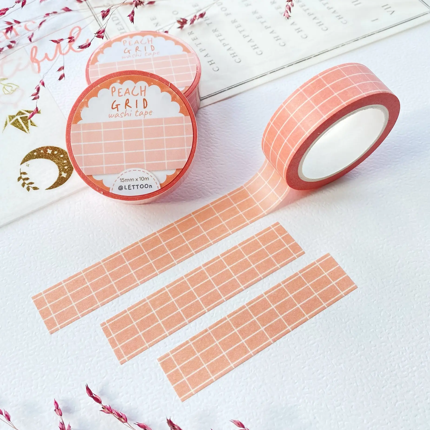 Lettoon Washi Grid Tape