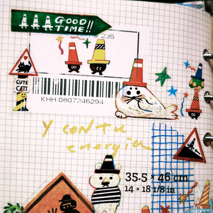 Dayuyoyo - Cone Hat - PET Tape