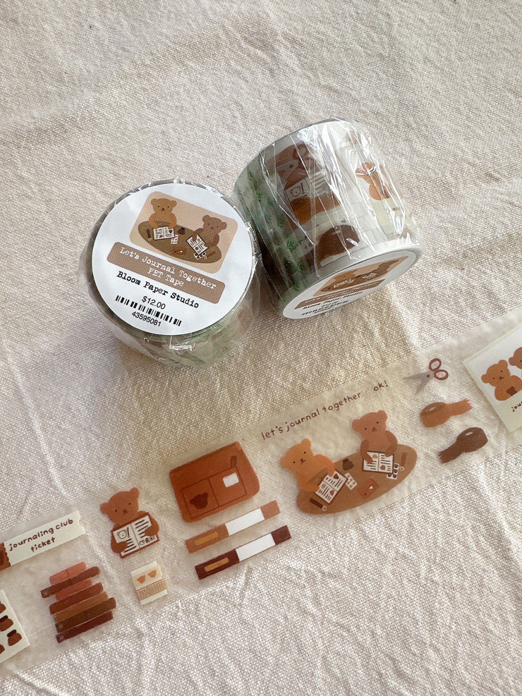 Bloom Paper Studio - Let's Journal Together - PET Tape