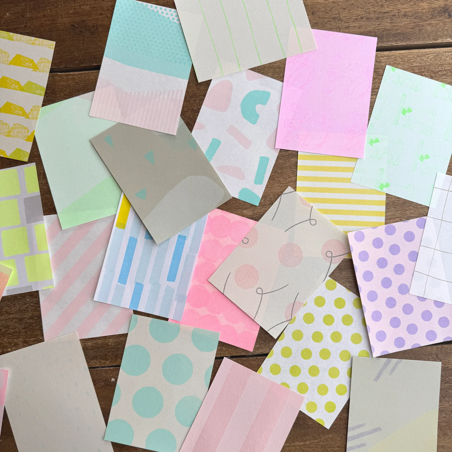 Mizushima IROIRO Memo Pad - Pastel