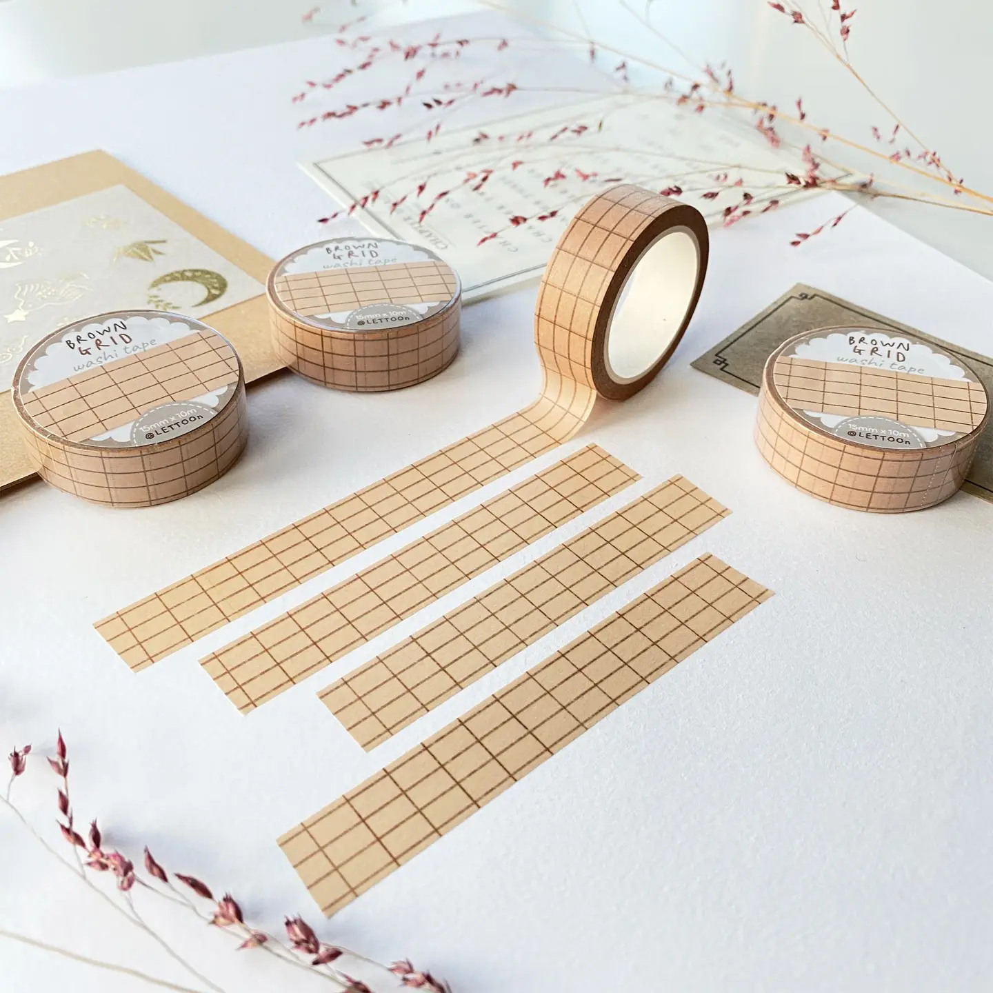 Lettoon Washi Grid Tape