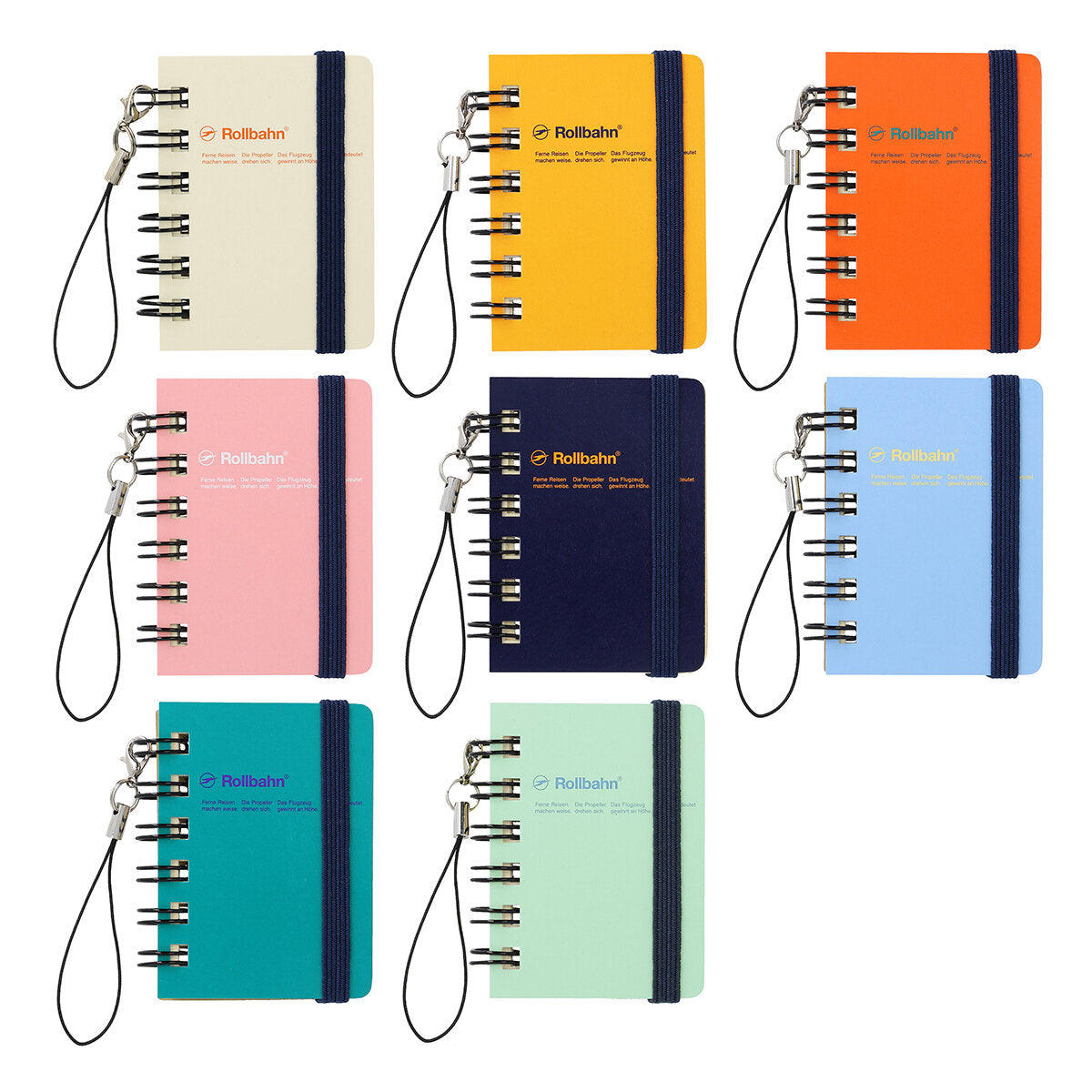 Delfonics Rollbahn Micro Spiral Notebook Charm