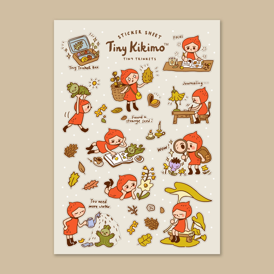 Tiny Kikimo - Tiny Trinkets - Sticker Sheet