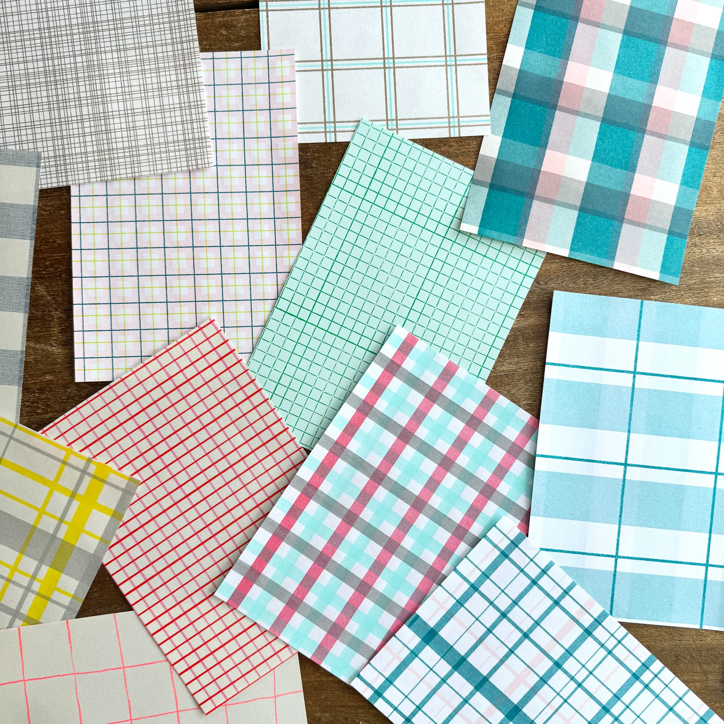 Mizushima IROIRO Memo Pad - Check