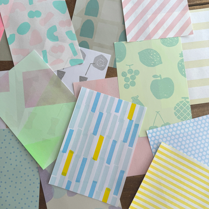 Mizushima IROIRO Memo Pad - Pastel