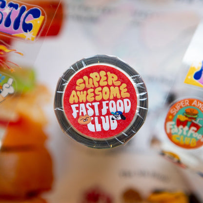 [PRE-ORDER] OURS Studio - Super Awesome Fast Food Club - PET tape