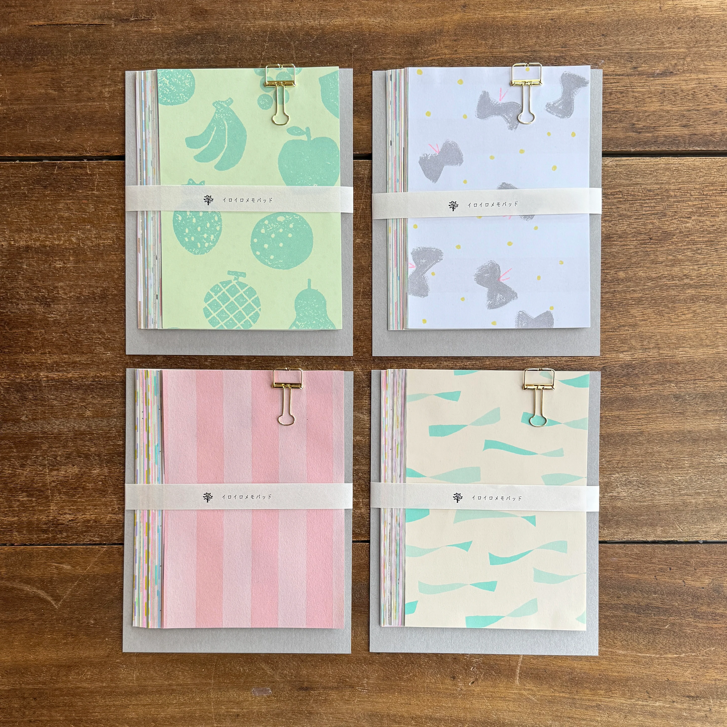 Mizushima IROIRO Memo Pad - Pastel