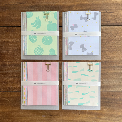 Mizushima IROIRO Memo Pad - Pastel