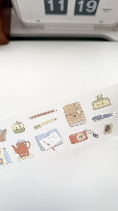 Kuboandlucy x Idiot Sandwich - A Cup of Journaling - PET Tape